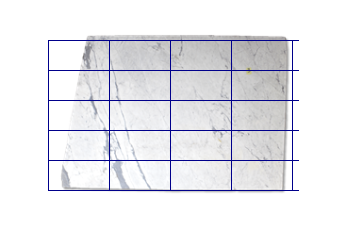 Tegels 61x30.5 cm van Statuarietto Venato marmer op maat voor vloeren