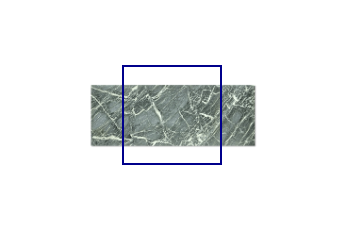 Plaat op maat van Verde Guatemala marmer op maat voor vloeren 100x100 cm