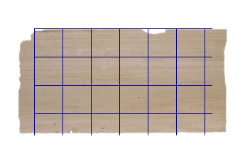 Tegels 40x40 cm van Travertino Romano marmer op maat voor wandbekleding