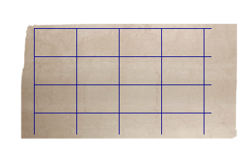 Pavimenti 60x40 cm di Botticino Classico marmo su misura per pavimenti