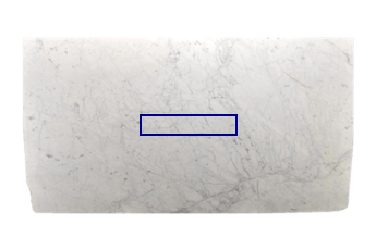 Traptrede van Statuarietto Venato marmer op maat voor woonkamer of entree 90x20 cm