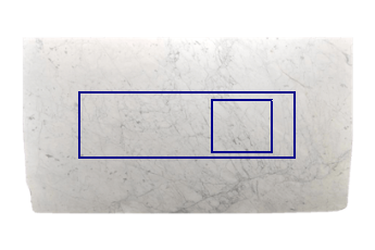 Keukenblad voor koken van Statuarietto Venato marmer op maat voor keuken 200x62 cm