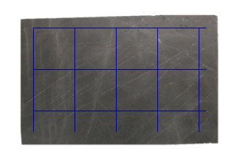 Tegels 60x60 cm van Pietra Grey marmer op maat voor vloeren