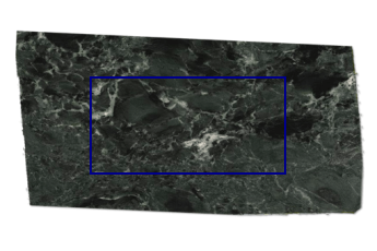 Tafelblad van Verde Alpi marmer op maat voor tafelblad 180x90 cm