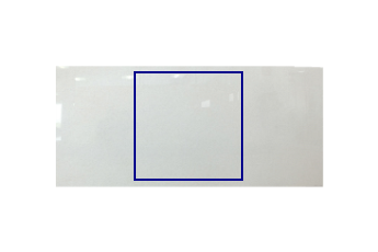 Plaat op maat van Crystal White marmer op maat voor badkamer 100x100 cm