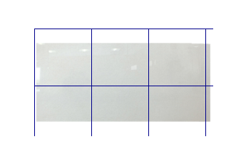 Tegels 80x80 cm van Crystal White marmer op maat voor vloeren
