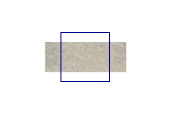 Plaat op maat van Chocolate marmer op maat voor vloeren 100x100 cm