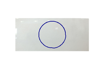 Tafelblad rond van Crystal White marmer op maat voor tafelblad 90x90 cm