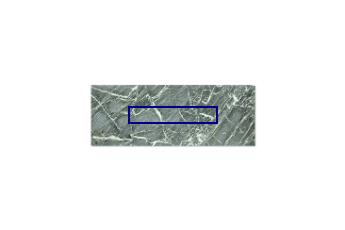 Optrede stootbord van Verde Guatemala marmer op maat voor woonkamer of entree 90x18 cm