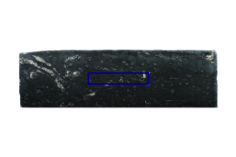 Pedana verticale di Titanium Black granito su misura per soggiorno o ingresso 90x18 cm