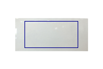 Table, rectangulaire de Crystal White marbre sur mesure pour table 180x90 cm