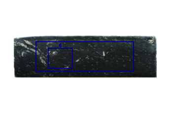 Keukenblad voor spoelblak van Titanium Black graniet op maat voor keuken 200x62 cm