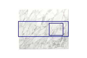 Kitchen top, cook made of Calacatta Oro marble cut to size for kitchen 200x62 cm