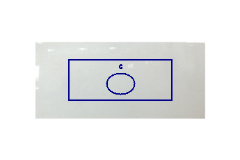 Wastafelblad van Crystal White marmer op maat voor badkamer 150x60 cm