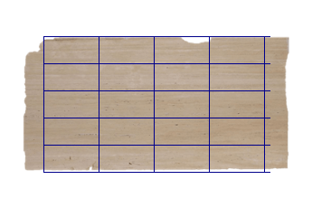 Tegels 61x30.5 cm van Travertino Romano marmer op maat voor vloeren