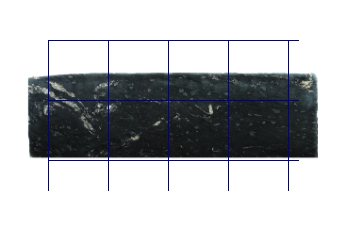 Dalles 60x60 cm de Titanium Black granit sur mesure pour salon ou entrée