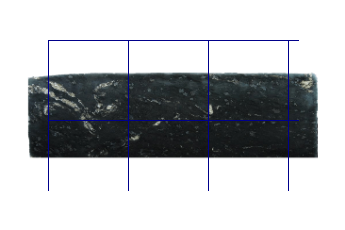 Dalles 80x80 cm de Titanium Black granit sur mesure pour cuisine