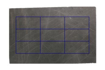 Tegels 80x40 cm van Pietra Grey marmer op maat voor woonkamer of entree