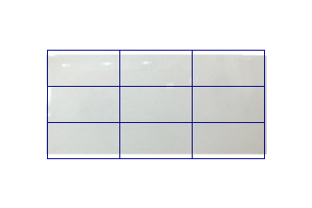 Tiles 80x40 cm made of Crystal White marble cut to size for kitchen