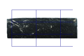 Tegels 100x50 cm van Titanium Black graniet op maat voor wandbekleding