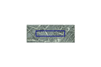 Windowsill made of Verde Guatemala marble cut to size for living or entrance hall 100x20 cm
