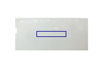 Fenetre de Crystal White marbre sur mesure pour salon ou entrée 100x20 cm